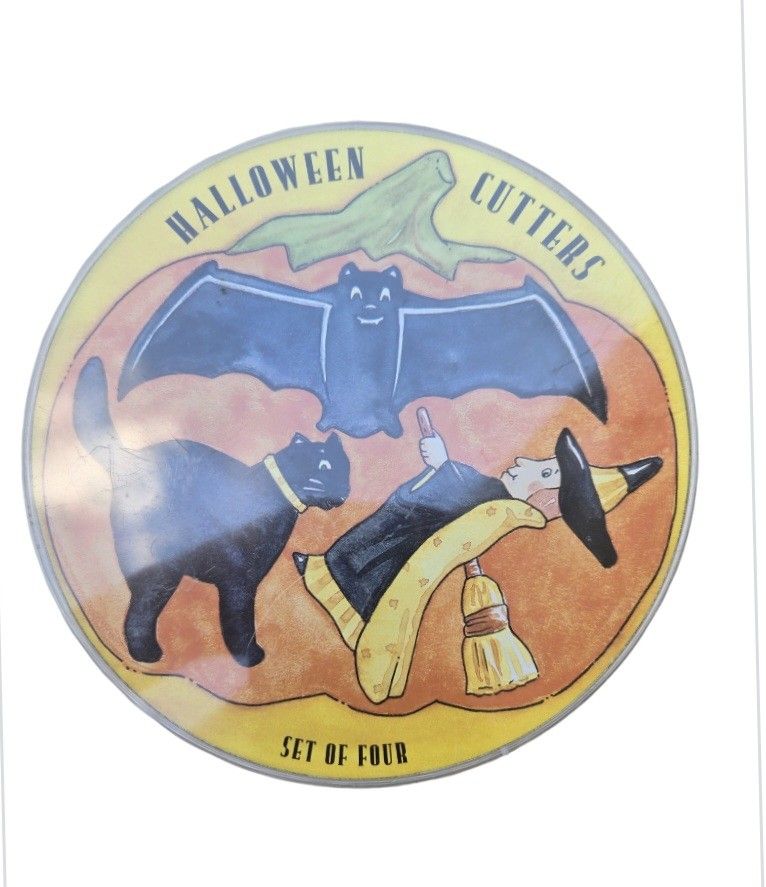 vintage Halloween cookie cutters williams-Somona pack new open package