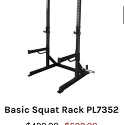 SQUAT RACK (LIKE NEW)
