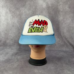 1983 Wild Side West Los Angeles Trucker Hat I Don't Get Mad I Get Even Snapback