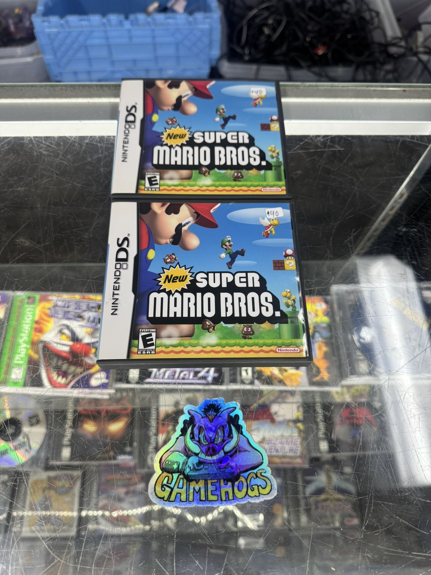 New Super Mario Bros DS $40 Each Gamehogs 11am-7pm
