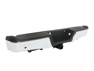 New Ford F-150 2015-2020 Rear Step steel Bumper Assembly Chrome W/ Max Tow hitch sensor holes