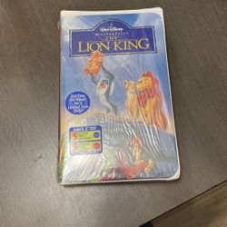 The Lion King first time on video sealed 