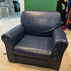 Navy Blue Mini Futon 