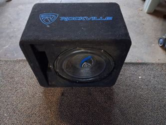 Rockville 12 inch wooder in box new 60$
