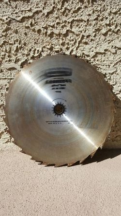 Sears Craftsman 9" Circular Saw Blade w 5/8" Arbor Hole.