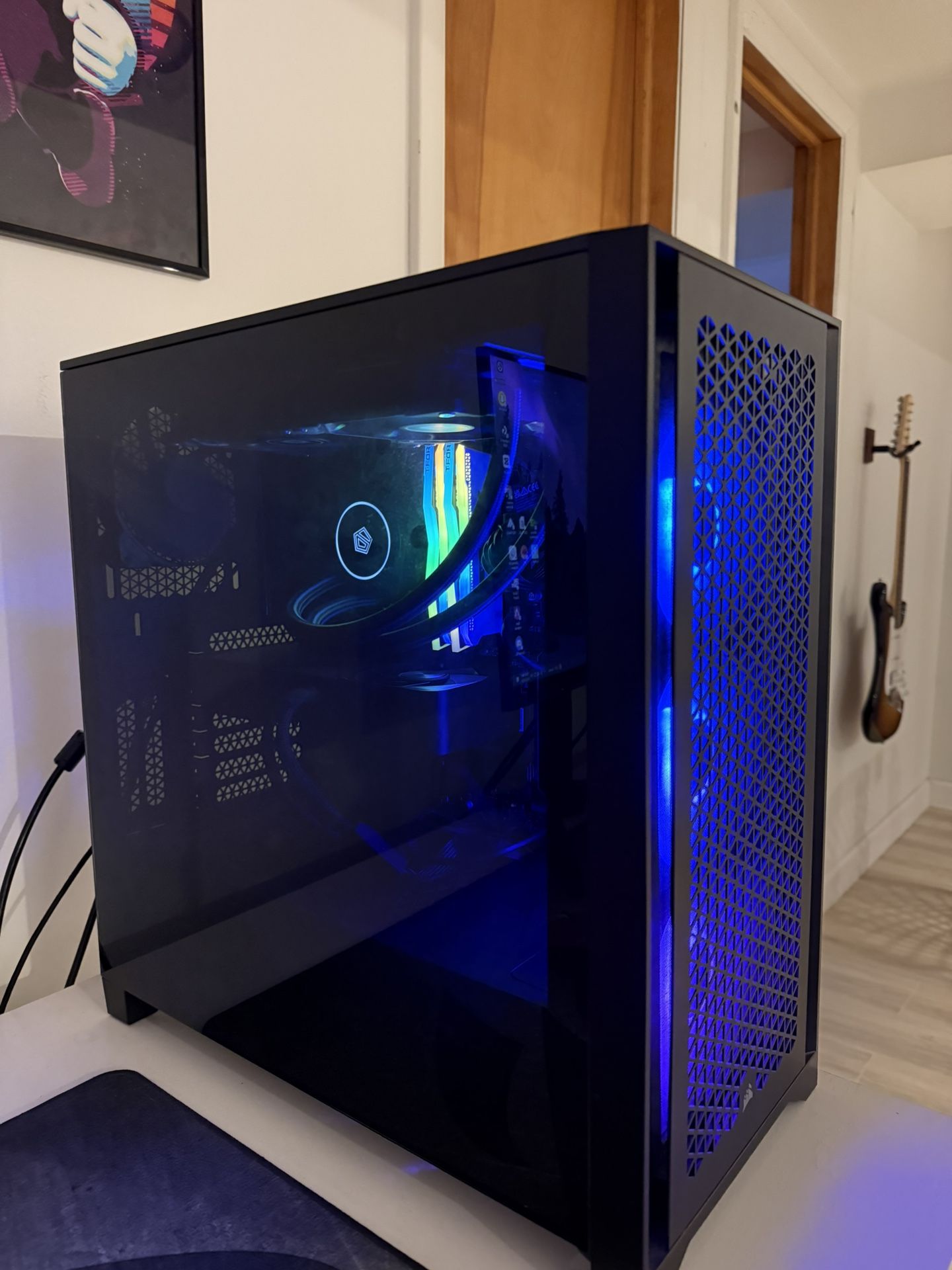 Custom built gaming pc W/keyboard and mouse