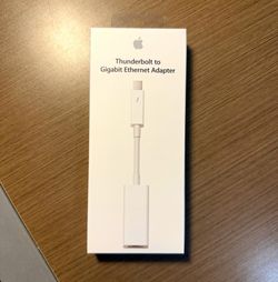 Share New in Box- Apple Thunderbolt to Gigabit Ethernet Adapter A1433 MD463LL/A