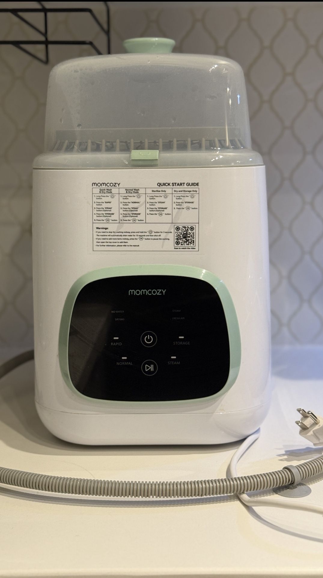 Momcozy KleanPal Pro Baby Bottle Washer – Hands-Free