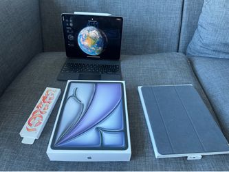 iPad Air 13” M2 512GB Bundle + Magic Keyboard + Pencil Pro + Folio