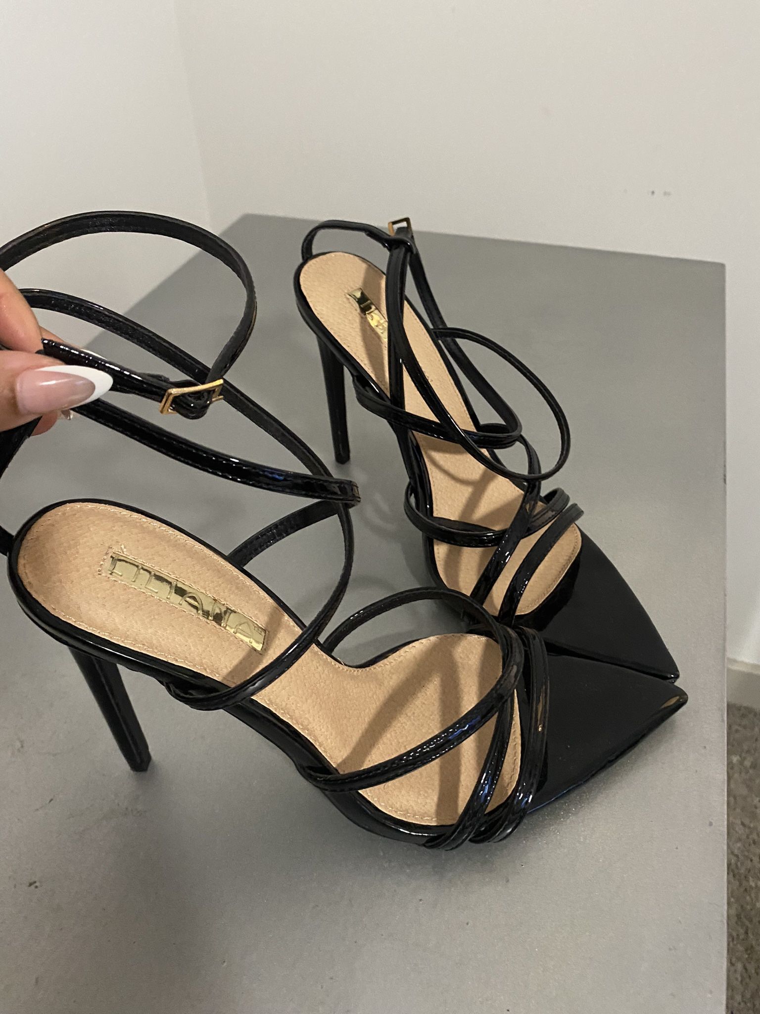 Black Liliana Heels Never Worn