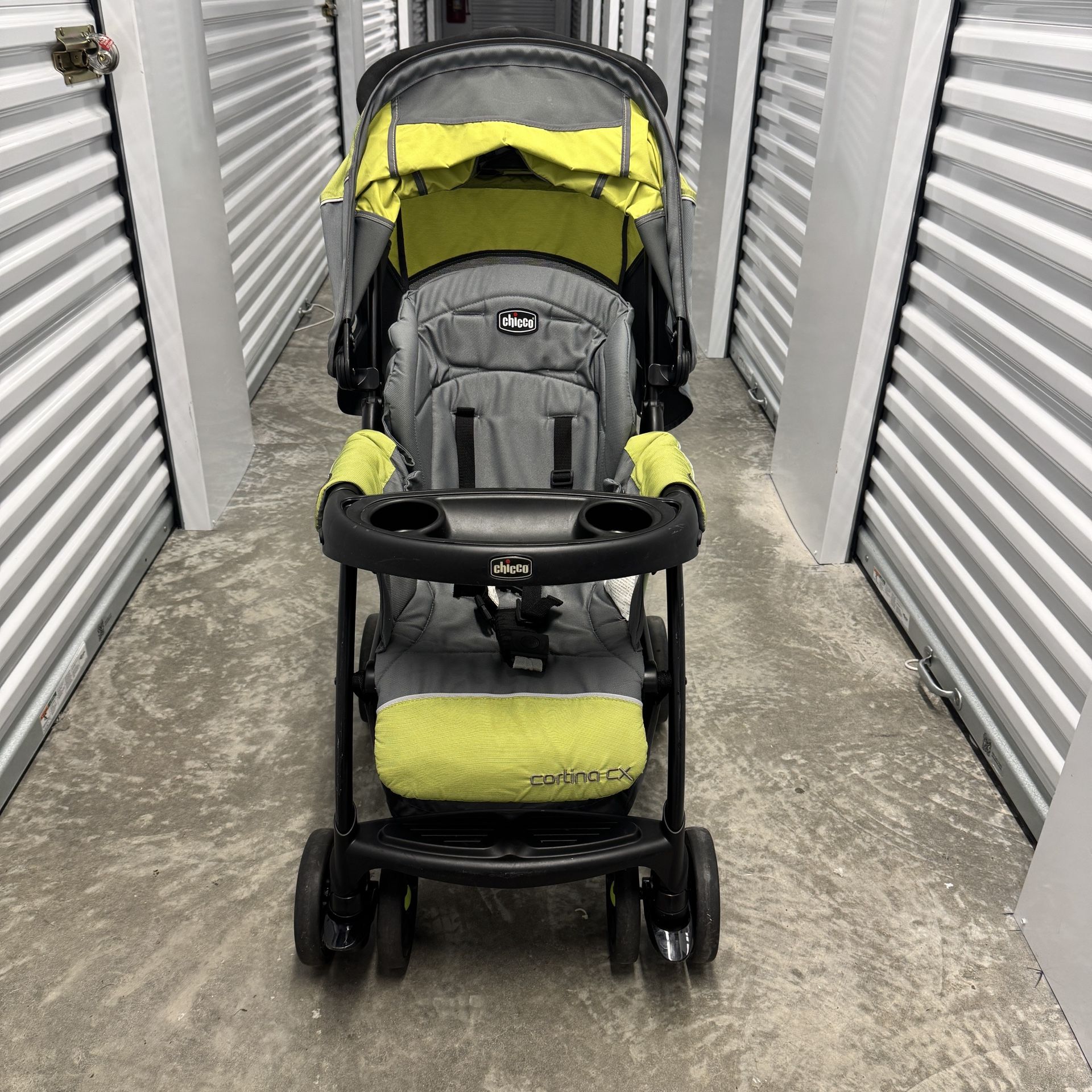 Chicco cortina cX Baby Stroller Lime Green And Gray