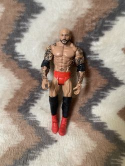 Batista (Red) WWE 2013 Mattel Basic Action Figure. Slightly Loose Shoulders/Legs