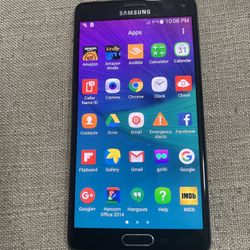 Samsung Galaxy Note 4 White With 32gb For Verizon only 