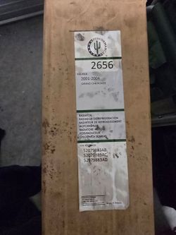 Jeep grand cherokee radiator