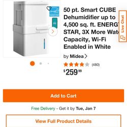Dehumidifier Midea Cube 
