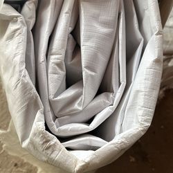 Lona Grande Blanca De 30x40 Pies / Bigger Tarp White