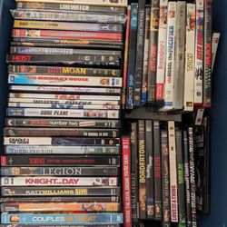 Large DVD Collection 1 Gallon and 2 Boxes