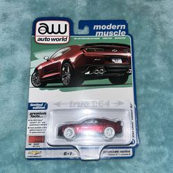 Auto World ULTRA RED Chase - 2022 Chevy Camaro ZL1 (Wild Cherry) 1/64