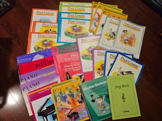 27 Alfred's Basic Piano Library Book Set