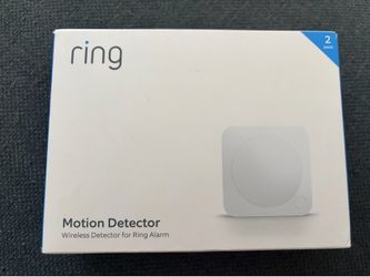 Ring Sensors motion detectors set of 2 NEW