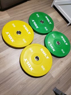 Bumper Plates For Weight Training Bundle