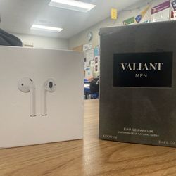 AirPods and Cologne
