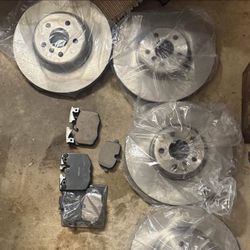 Breaks/pads Rotors 