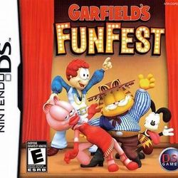 Garfield's Fun Fest.  Nintendo Ds Game