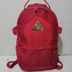 SPRAYGROUND Rython Bright Pink School BACKPACK GUC Small Size Scale Pattern.

