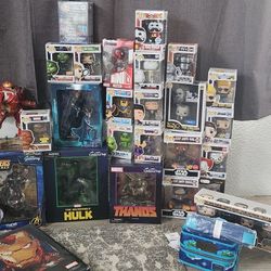 Funkos And Statues