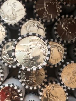 50 Unsearched uncirculated $10 rolls $500 box enduring liberty 2026 half dollars