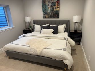King Bed (Mattress and Bed Frame)