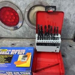 Old School Drillmaster High-Speed Drill, Set of 21