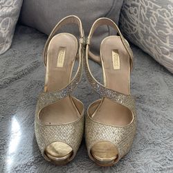 Gold Guess Heels