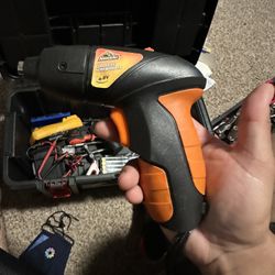 Armor All Electric Screwdriver Cordless Kit, Lithium Power Rechargeable 4.8-Volt