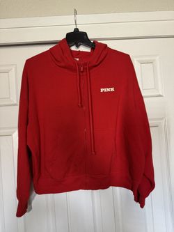 PLUS SIZE VS PINK ZIP UP