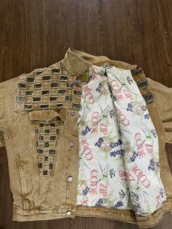 Rare Vintage 80s Zip Code Jacket and Matching jeans