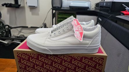 Vans Old Skool | White | Men 6 Woman 7.5 | New