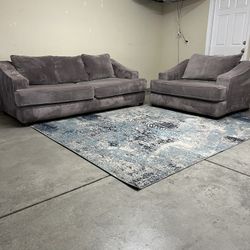 Sofa Couch with Captains Chair Delivery Available 🚚