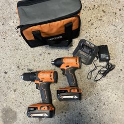 Ridgid Drill Set Combo 