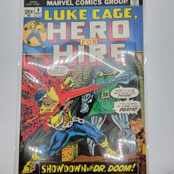 Luke Cage Hero For Hire #9 1973 Showdown With Dr. Doom 