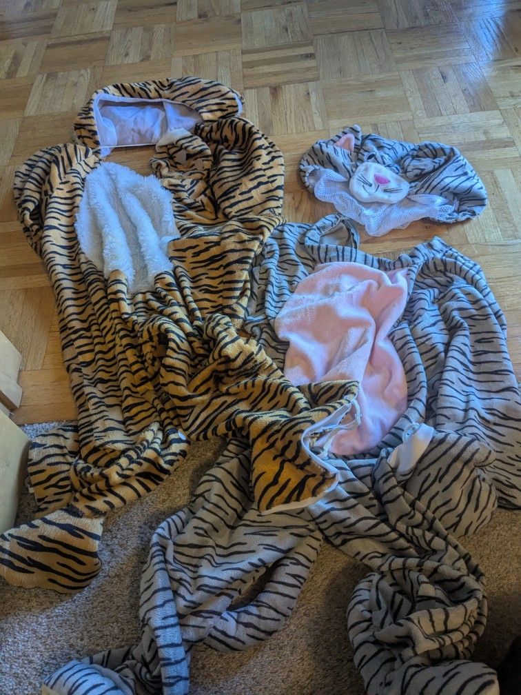 3T/4T Tiger/Cat Costumes 