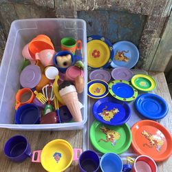Kids Lot Play Kitchen Toys Dishes 