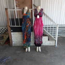 Two Plastic Mannequins