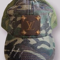 Vintage Louis Vuitton Camouflage Cap
