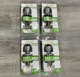 4 Atlas Passage Door Handles 