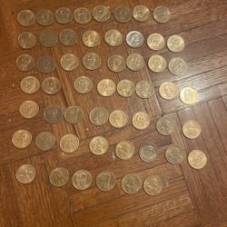 54 Dollar Coins(you put a price)