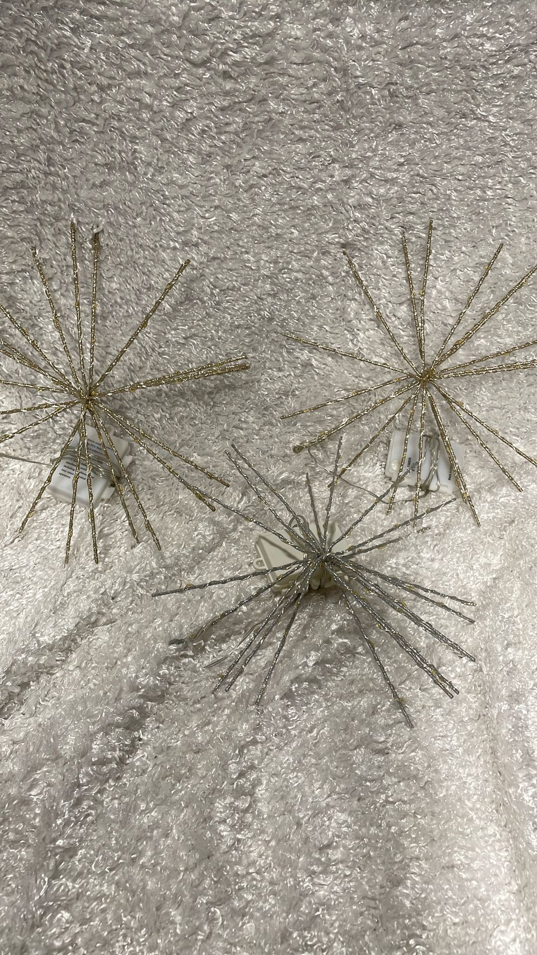 Battery operated lights