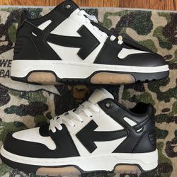 Off-White Out Of Office Calf Leather Panda