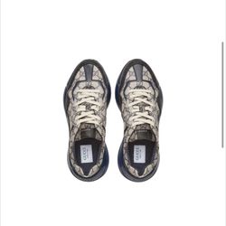 GucciGG Rhyton 'Beige Blue Monogram